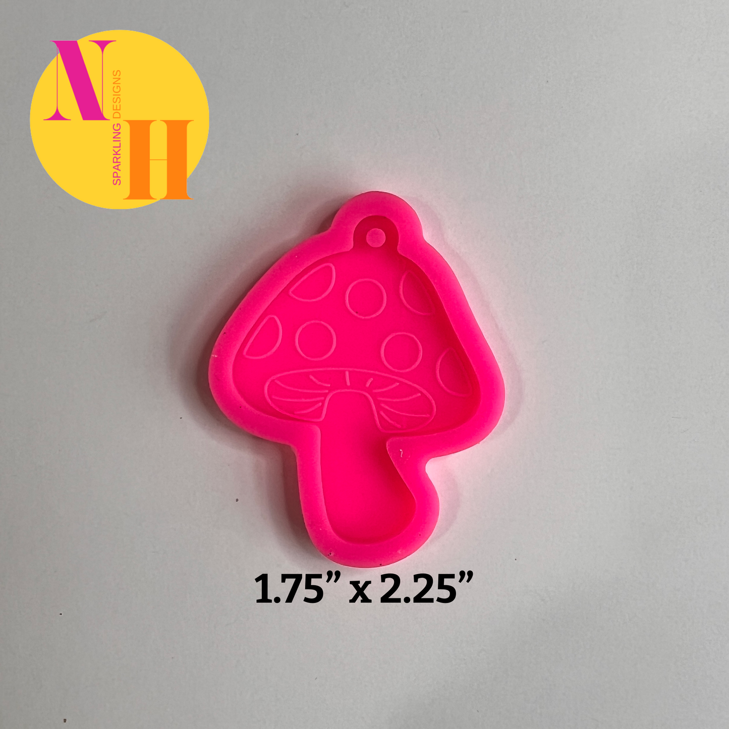 Mushroom Keychain