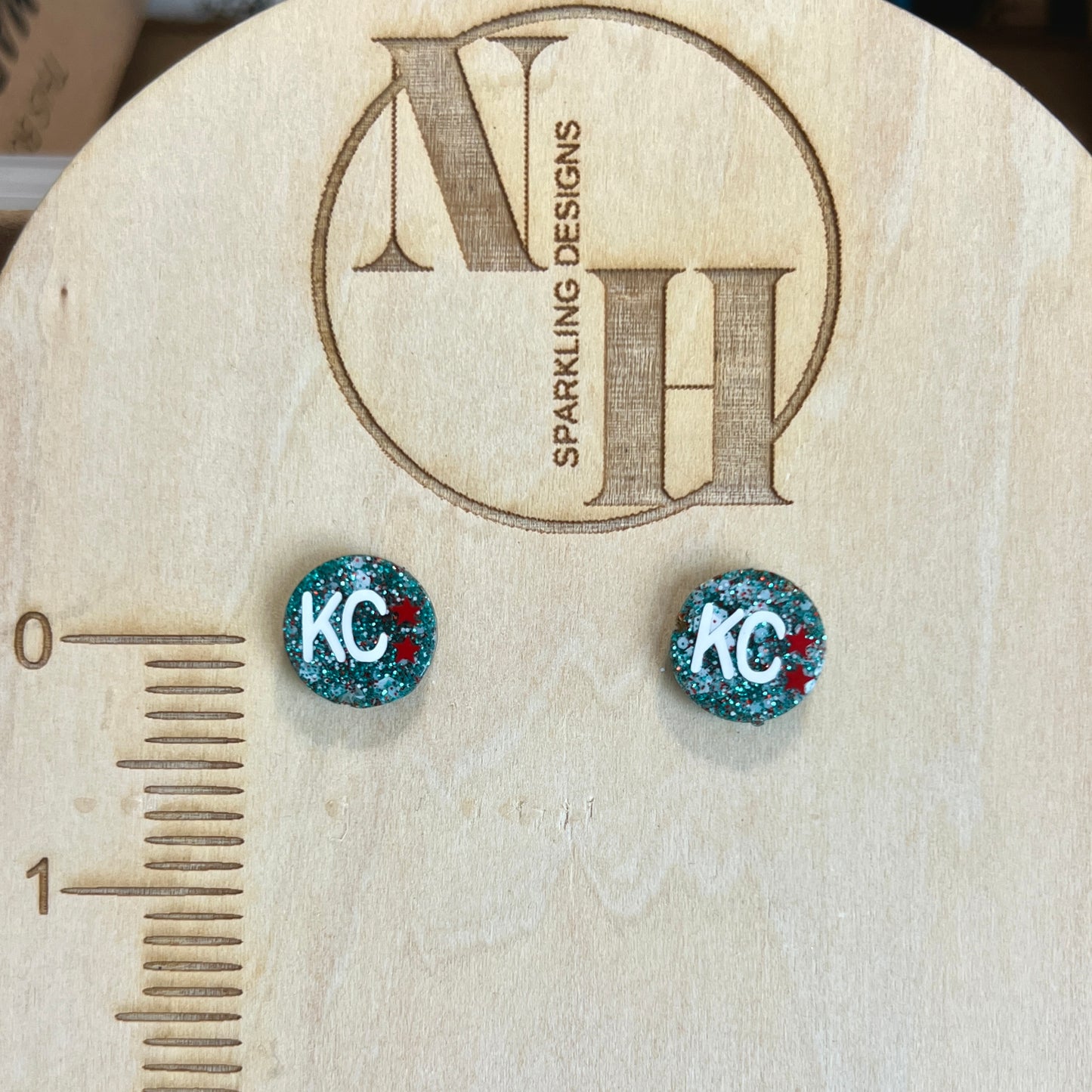 KC Current Stud Earrings