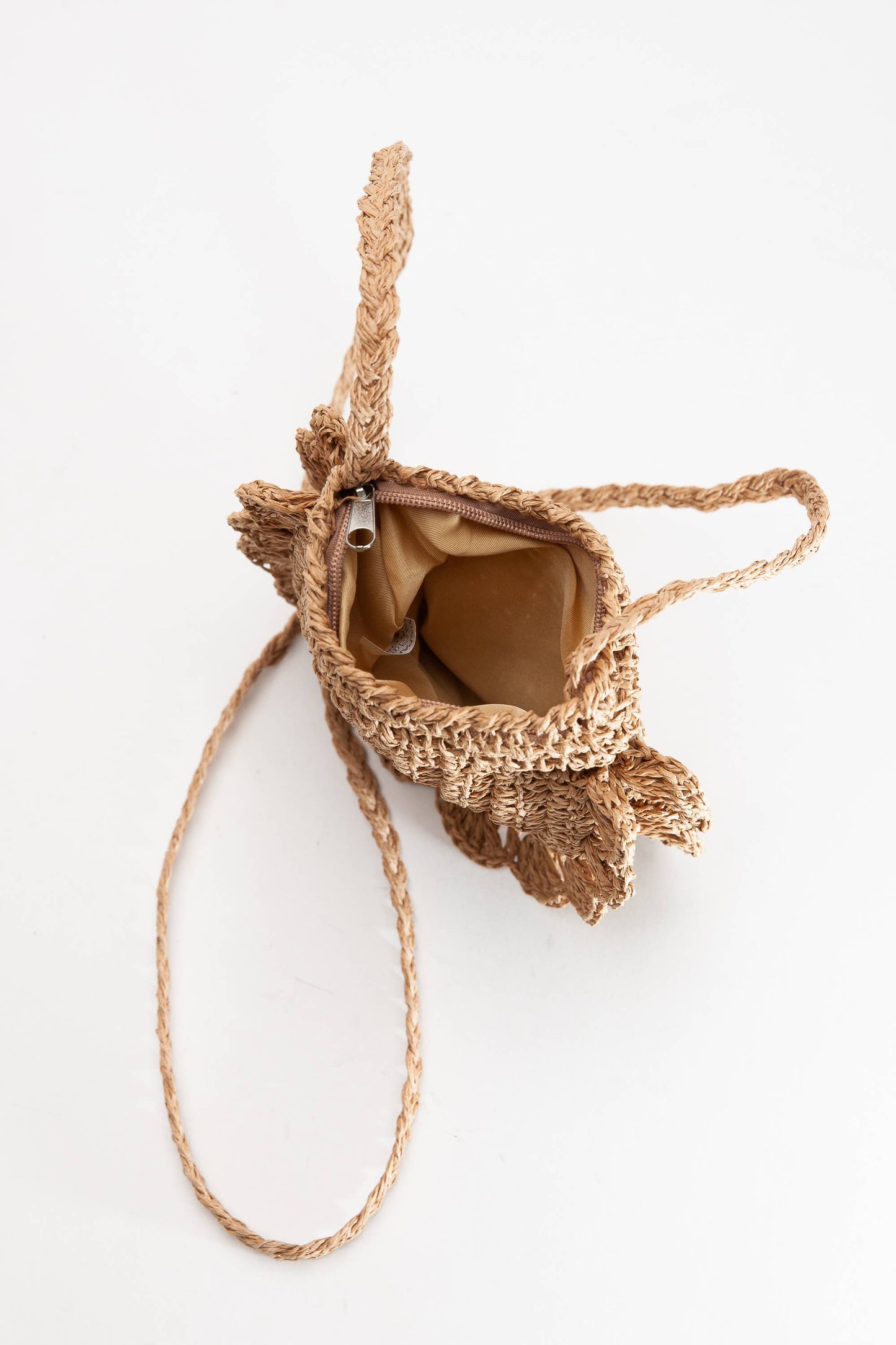 Caribbean Passport Boho Spring Handcrafted Rattan Mini Purse
