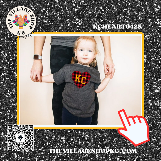 KCHEART0425 KC Graphic Tees, Long Sleeve Tees, Sweatshirts & Hoodies