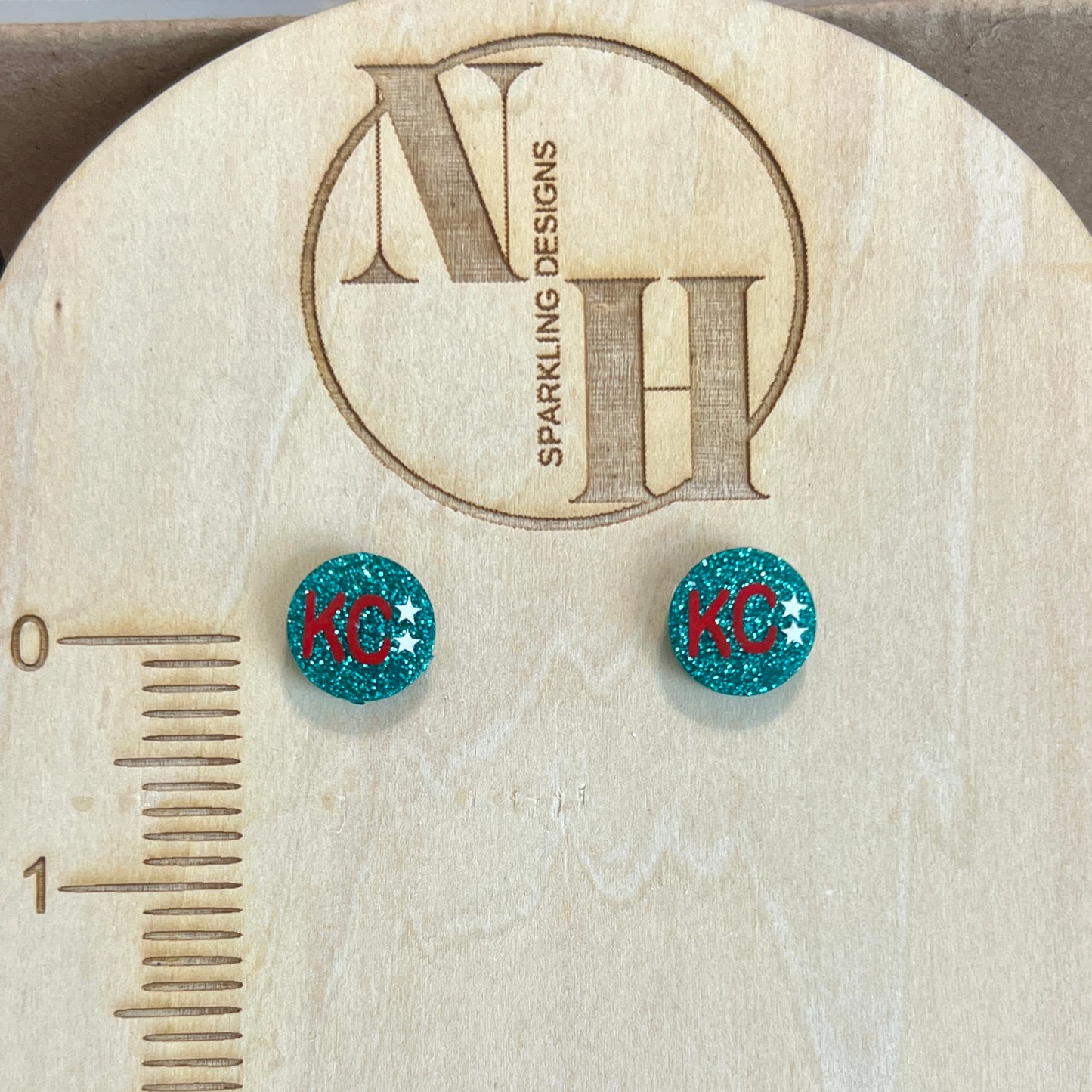 KC Current Stud Earrings