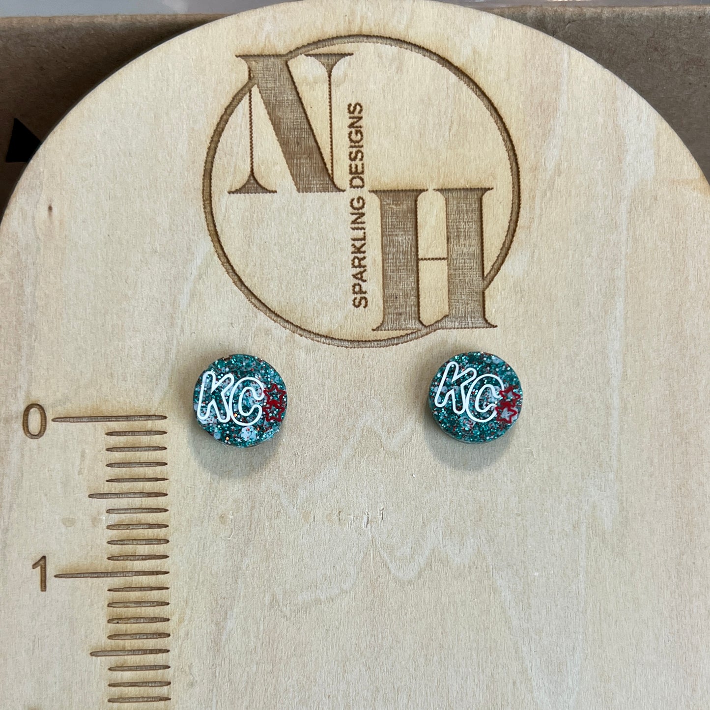 KC Current Stud Earrings