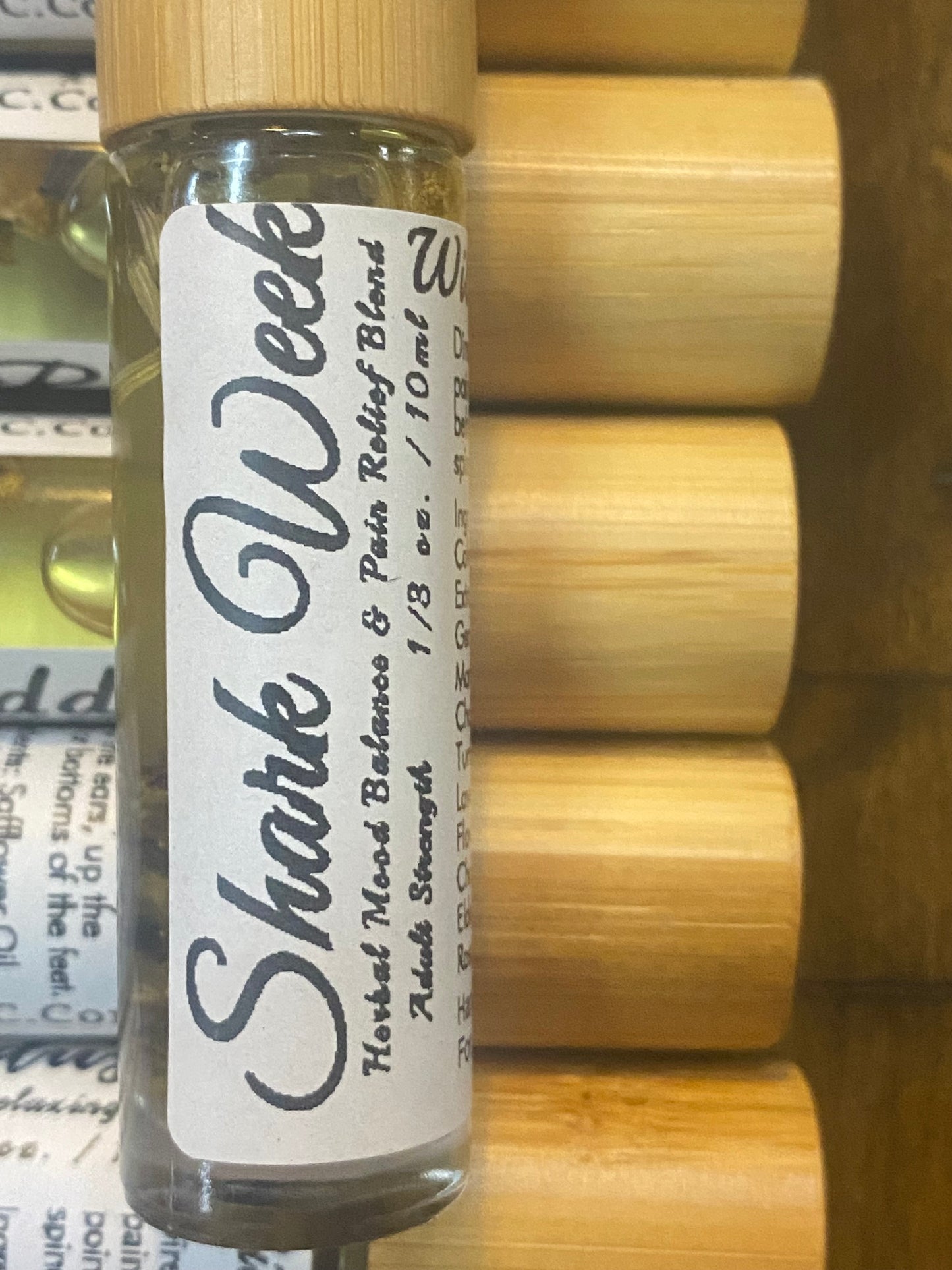 Shark Week Herbal Essential Oil Blend Wellness Rollerball 10ml