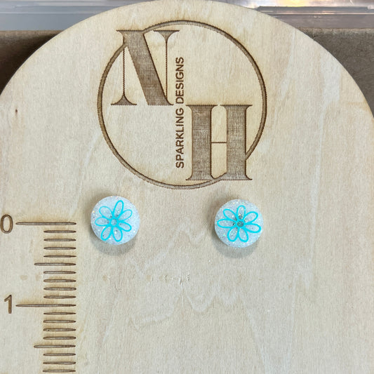 Spring Stud Earrings