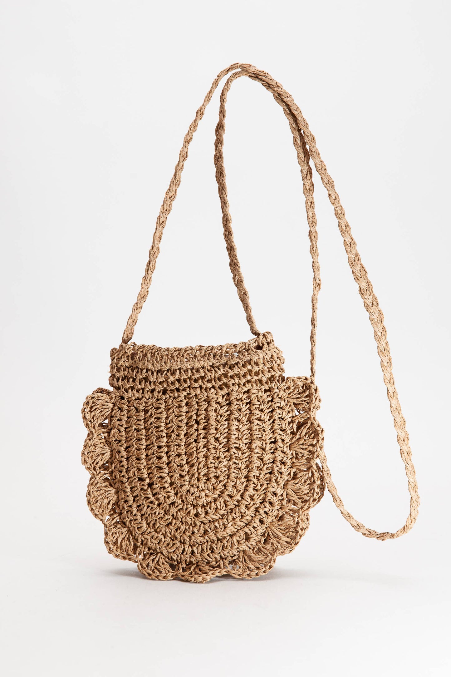 Caribbean Passport Boho Spring Handcrafted Rattan Mini Purse