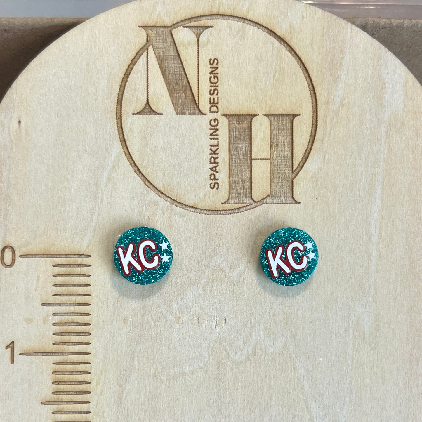 KC Current Stud Earrings