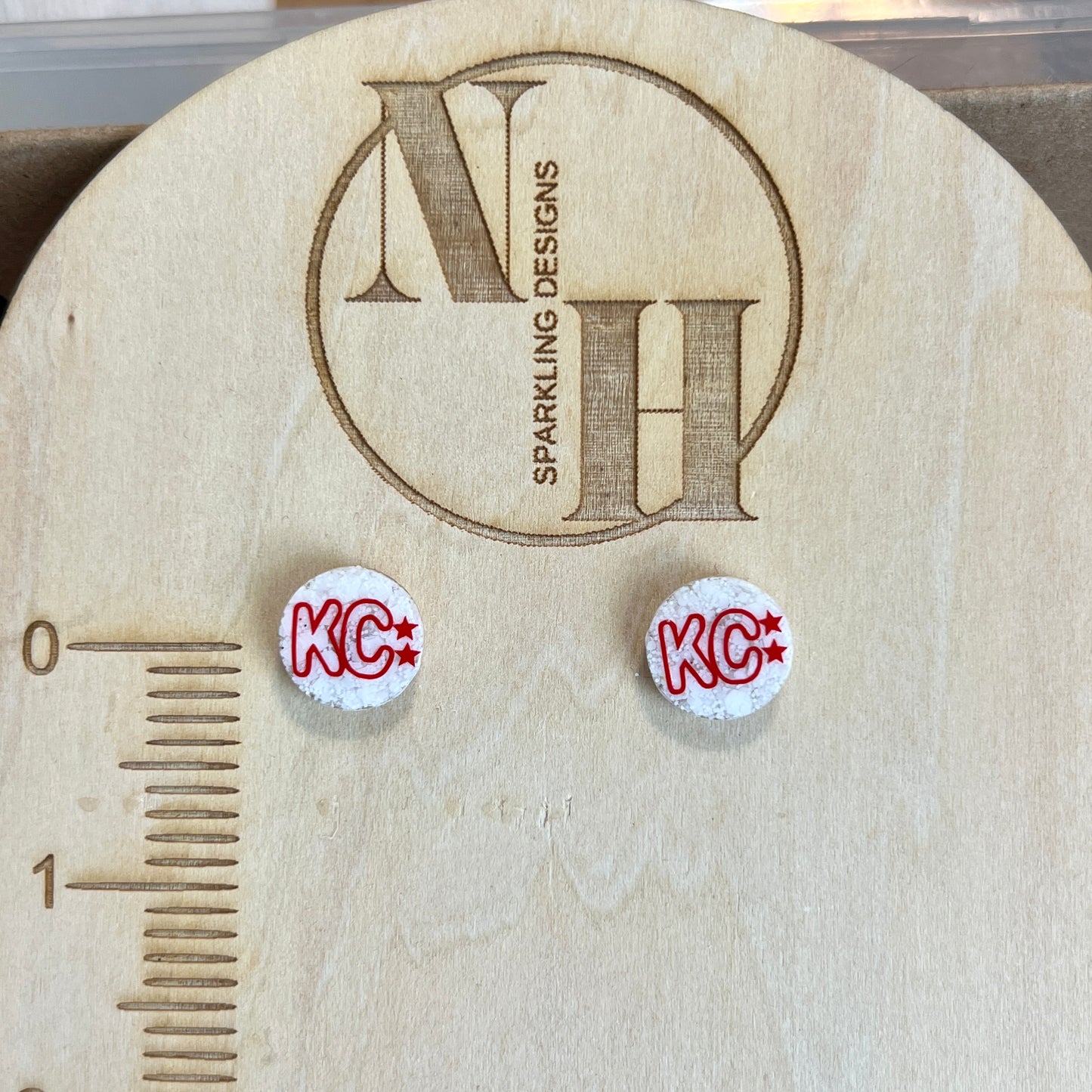 KC Current Stud Earrings