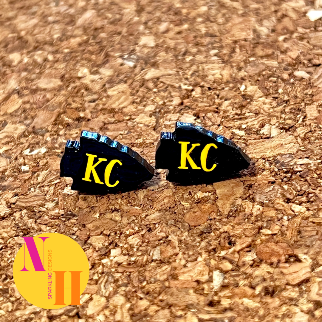 KC Stud Earrings