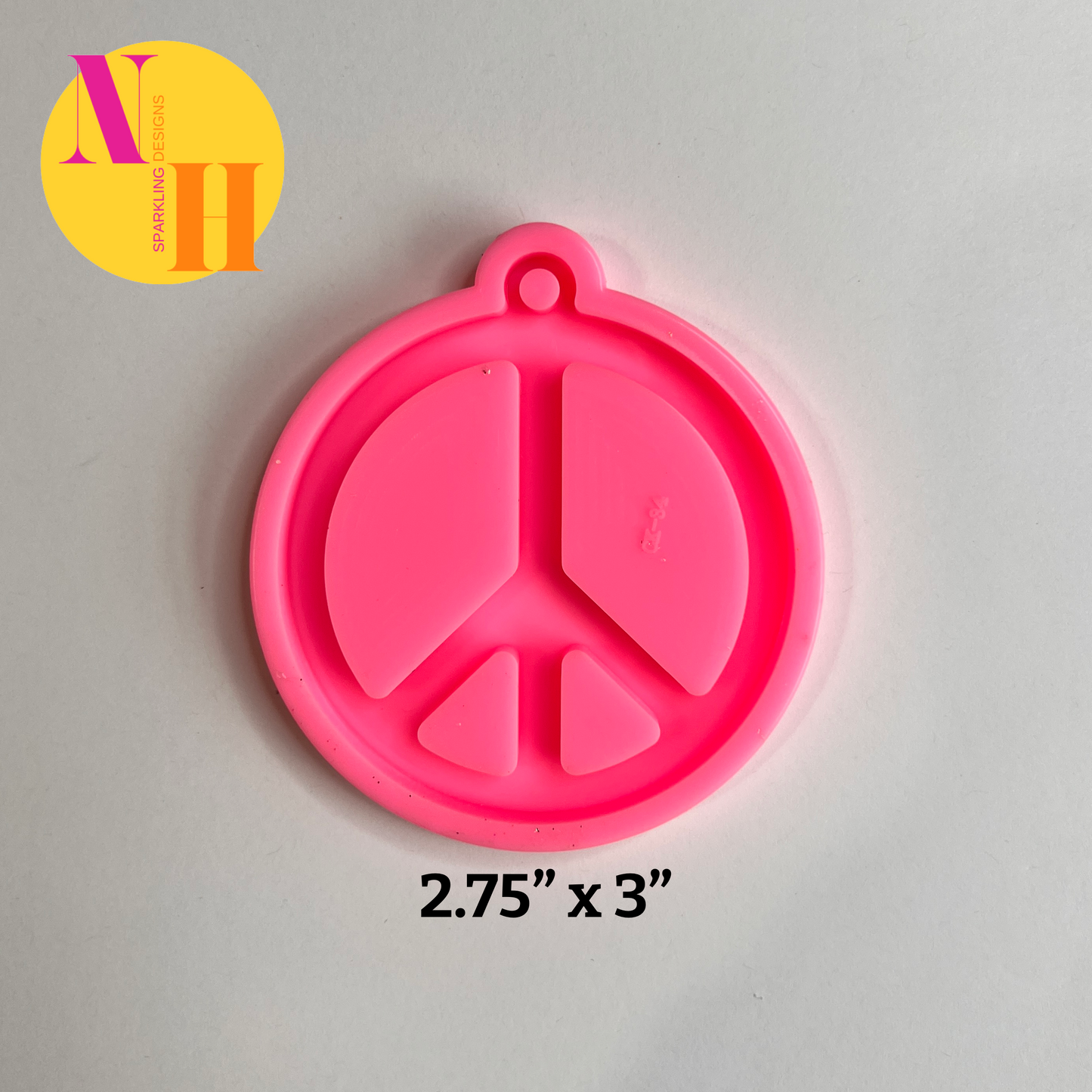 Peace Sign Keychain/Ornament