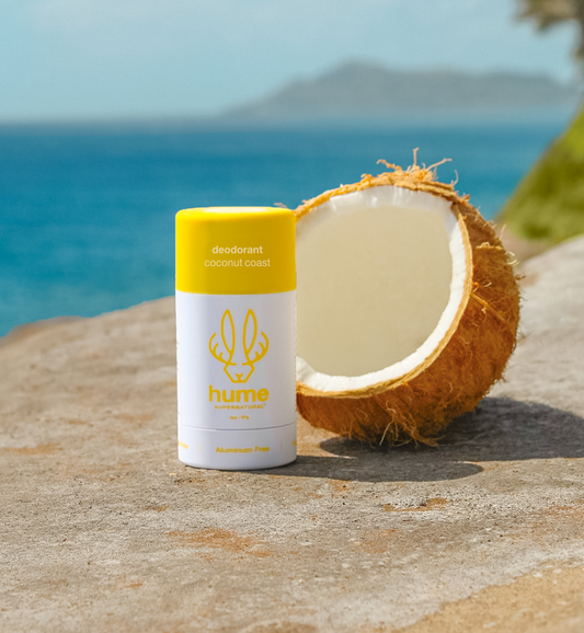 Plant & Probiotic Deodorant- Coconut Coast Scent