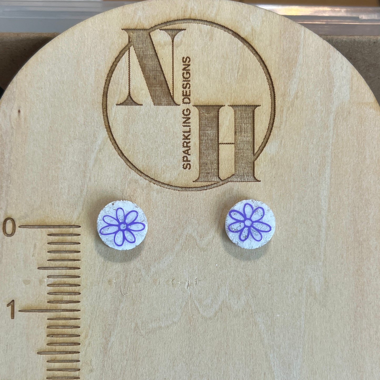 Spring Stud Earrings