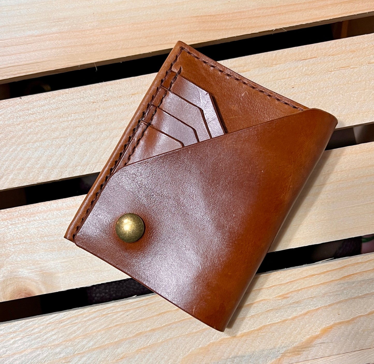 Front Snap Card Wallet