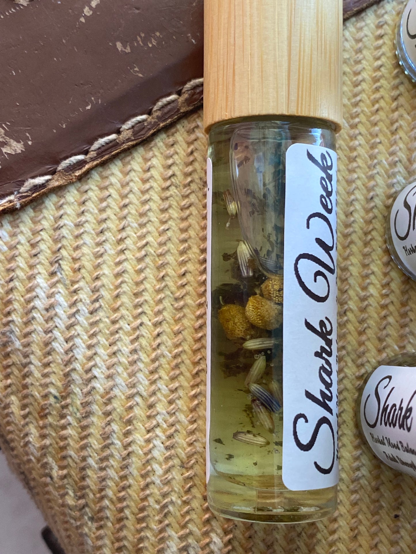 Shark Week Herbal Essential Oil Blend Wellness Rollerball 10ml
