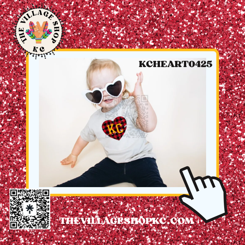 KCHEART0425 KC Graphic Tees, Long Sleeve Tees, Sweatshirts & Hoodies
