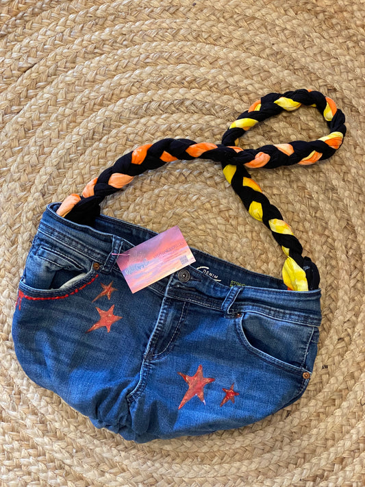 Upcycled Jean Purse By Maxxine