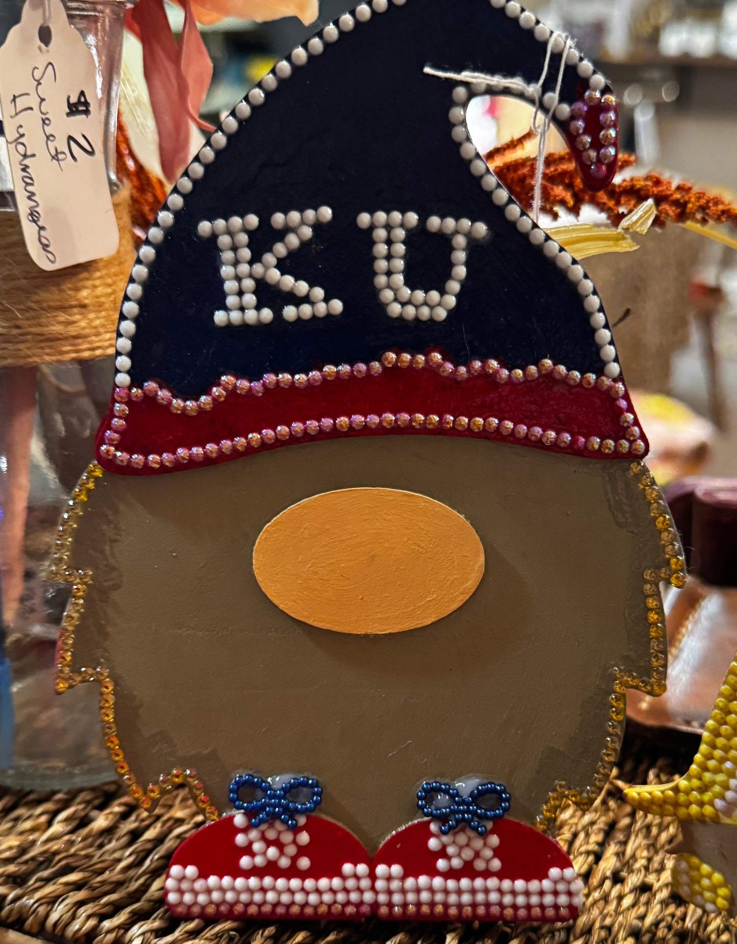 KU Gnome table sign
