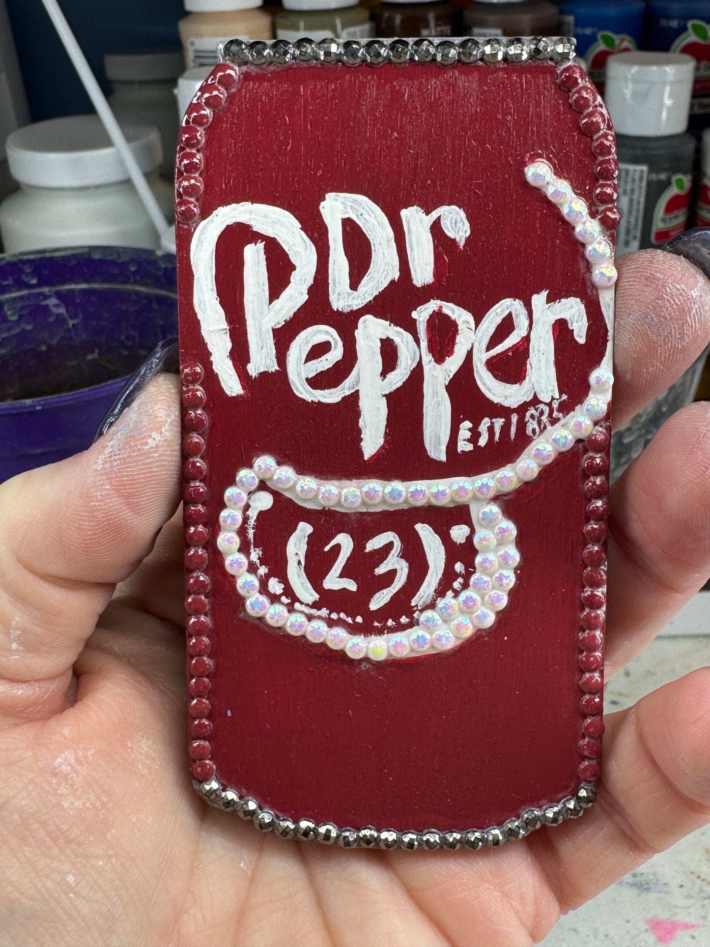 Dr. Pepper Soda Can magnet