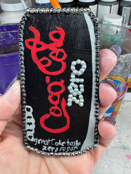 Coke Zero Soda Can magnet