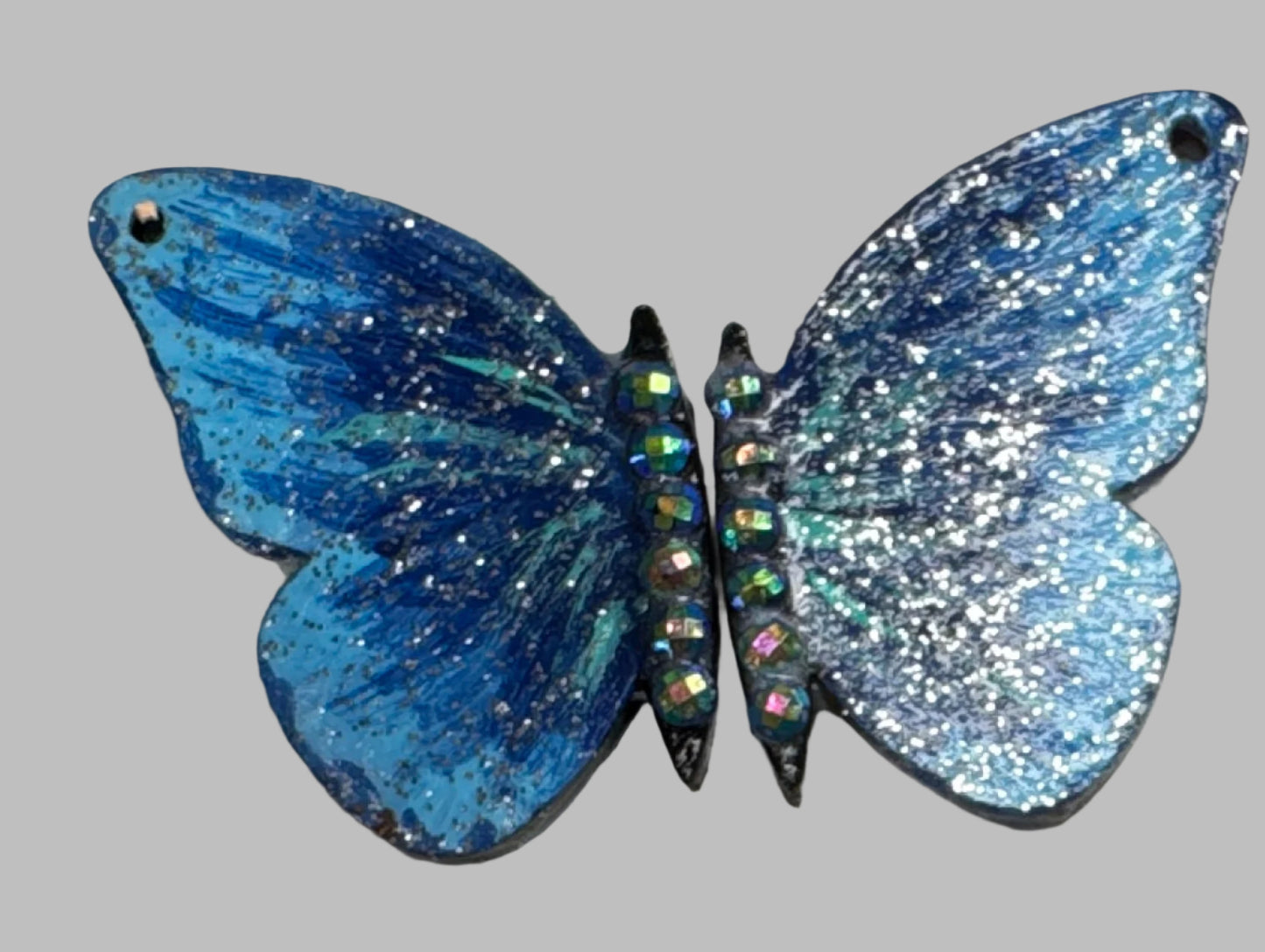 Earrings - Mystical Blue Butterflies