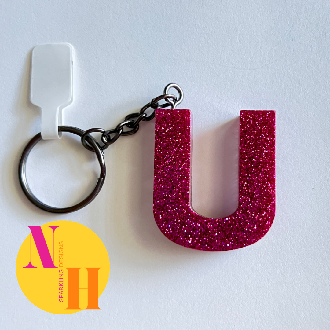 Letter Keychain