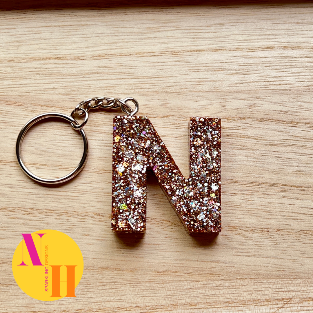 Letter Keychain