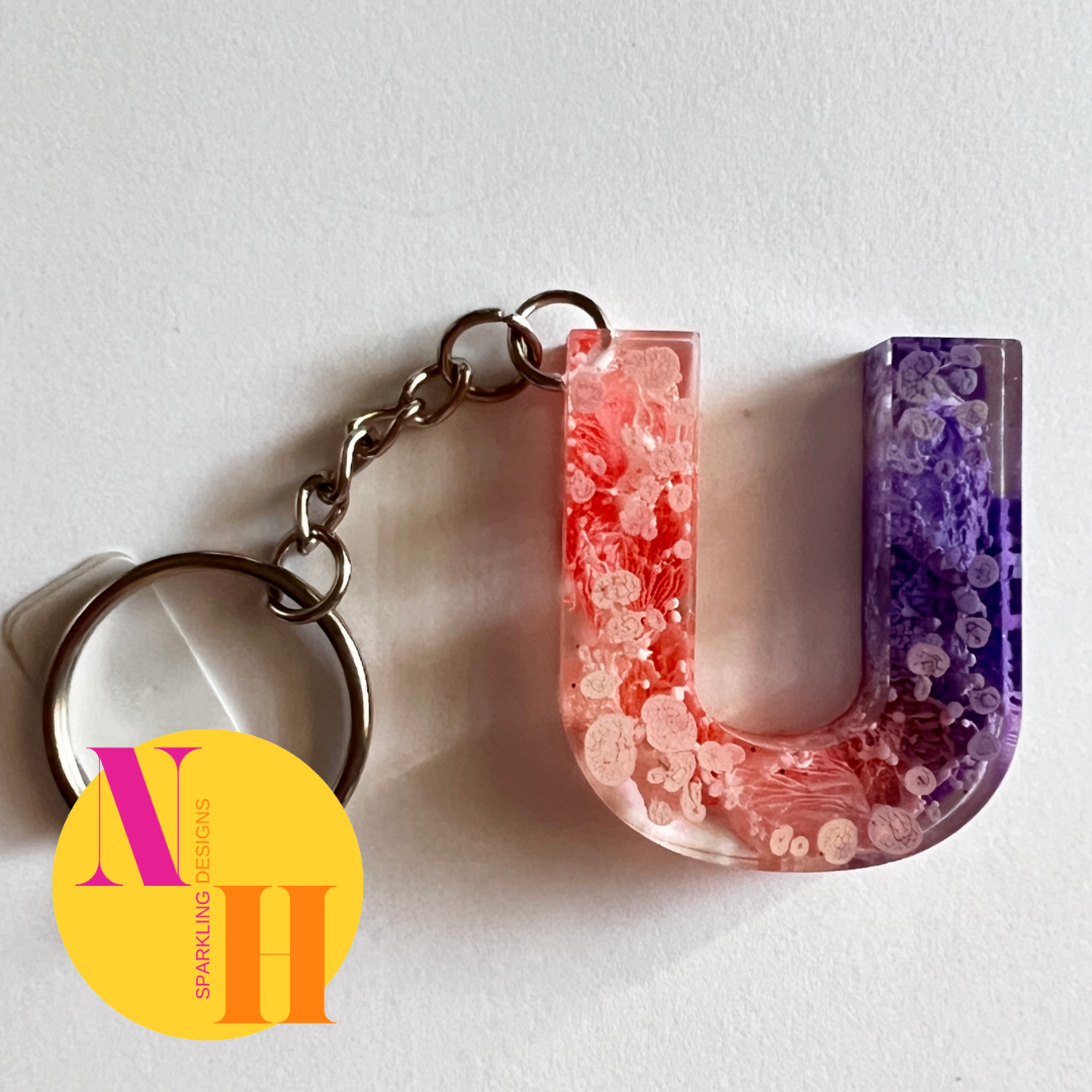 Letter Keychain