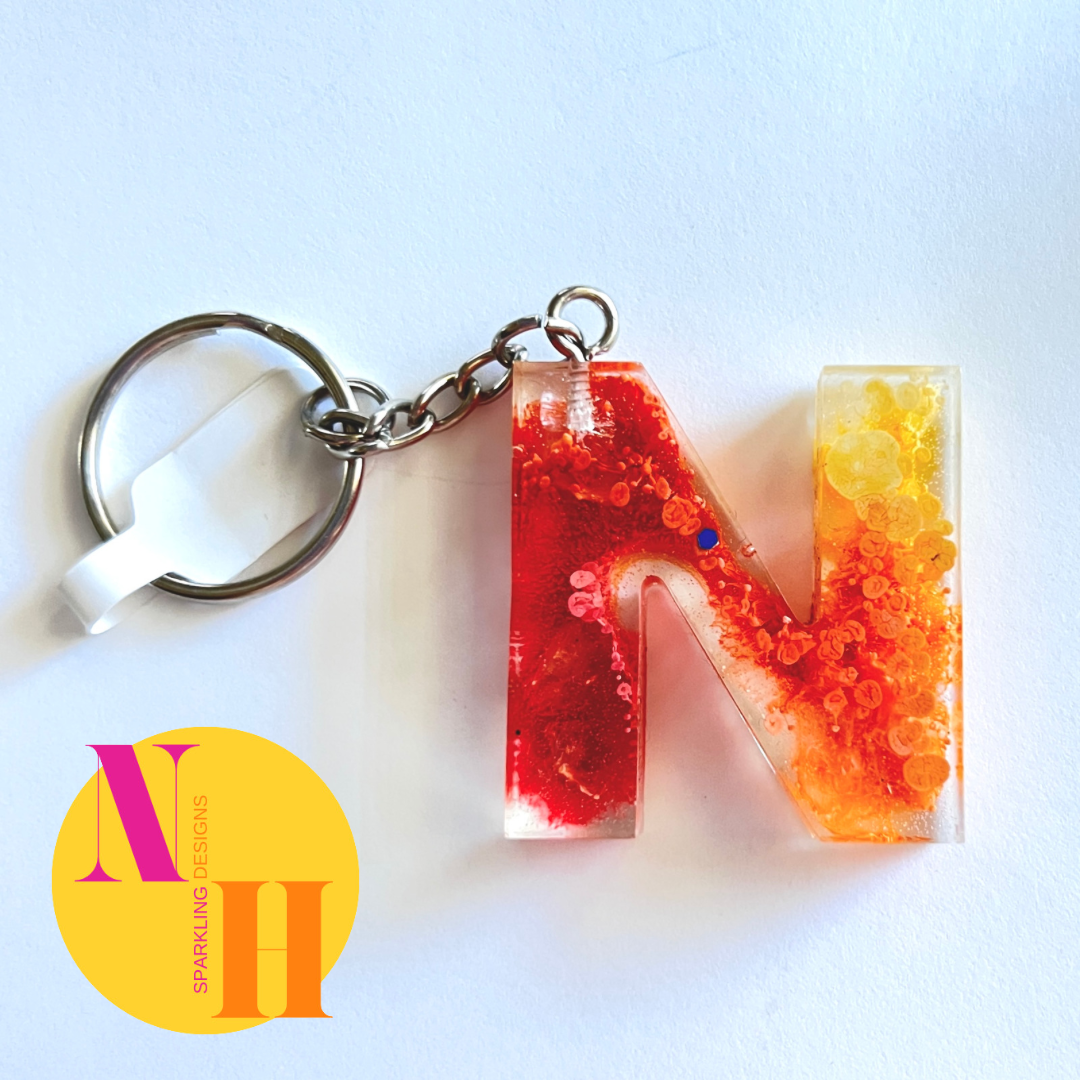 Letter Keychain