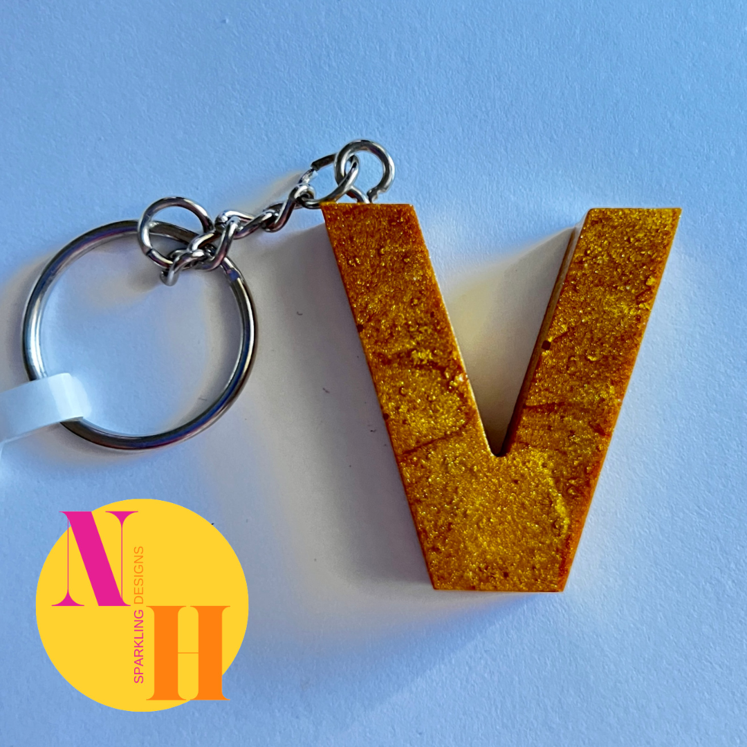 Letter Keychain