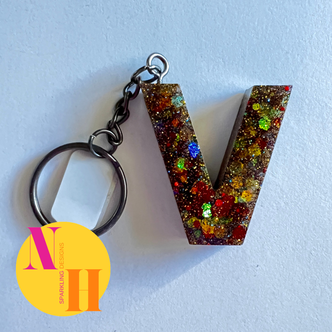 Letter Keychain