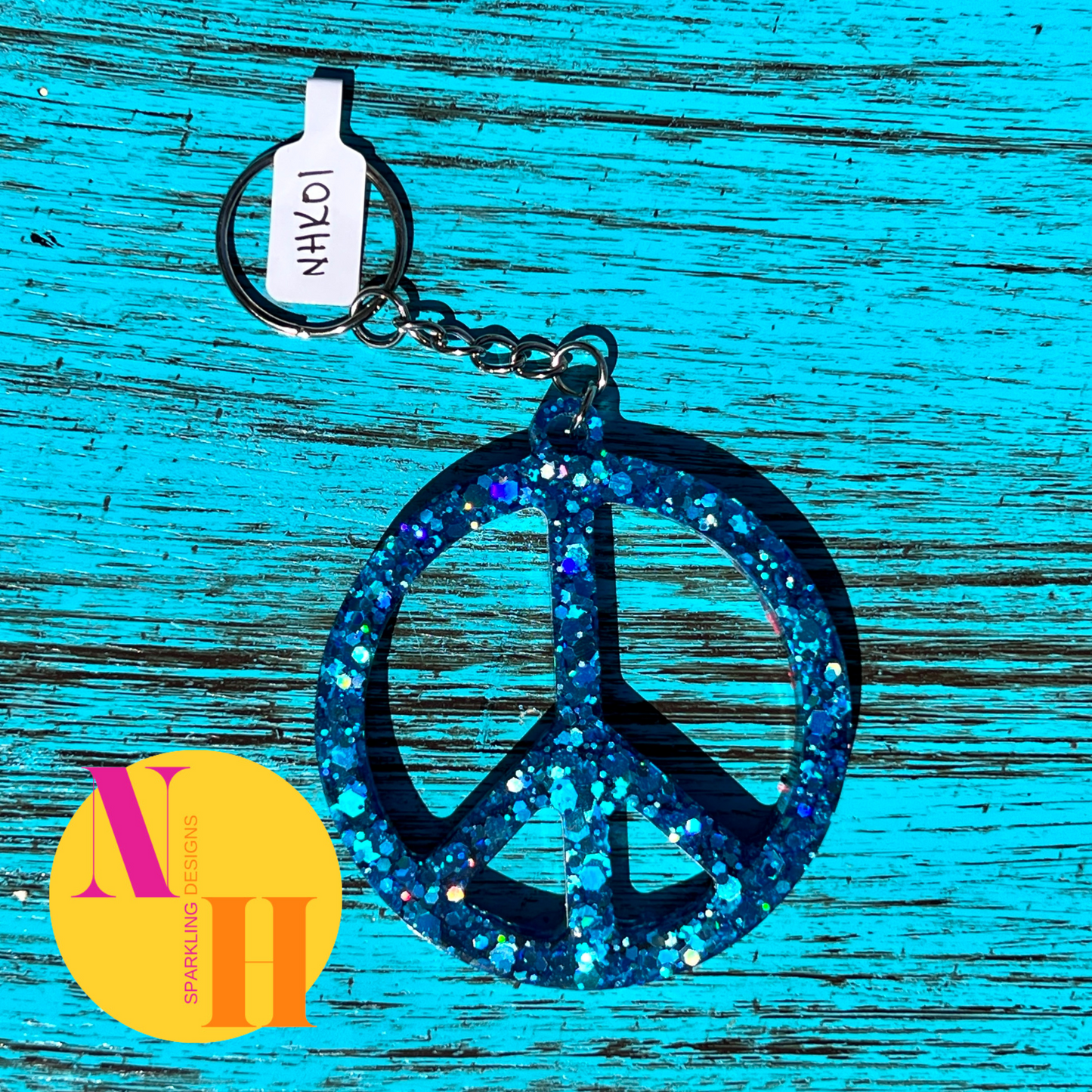 Peace Sign Keychain/Ornament