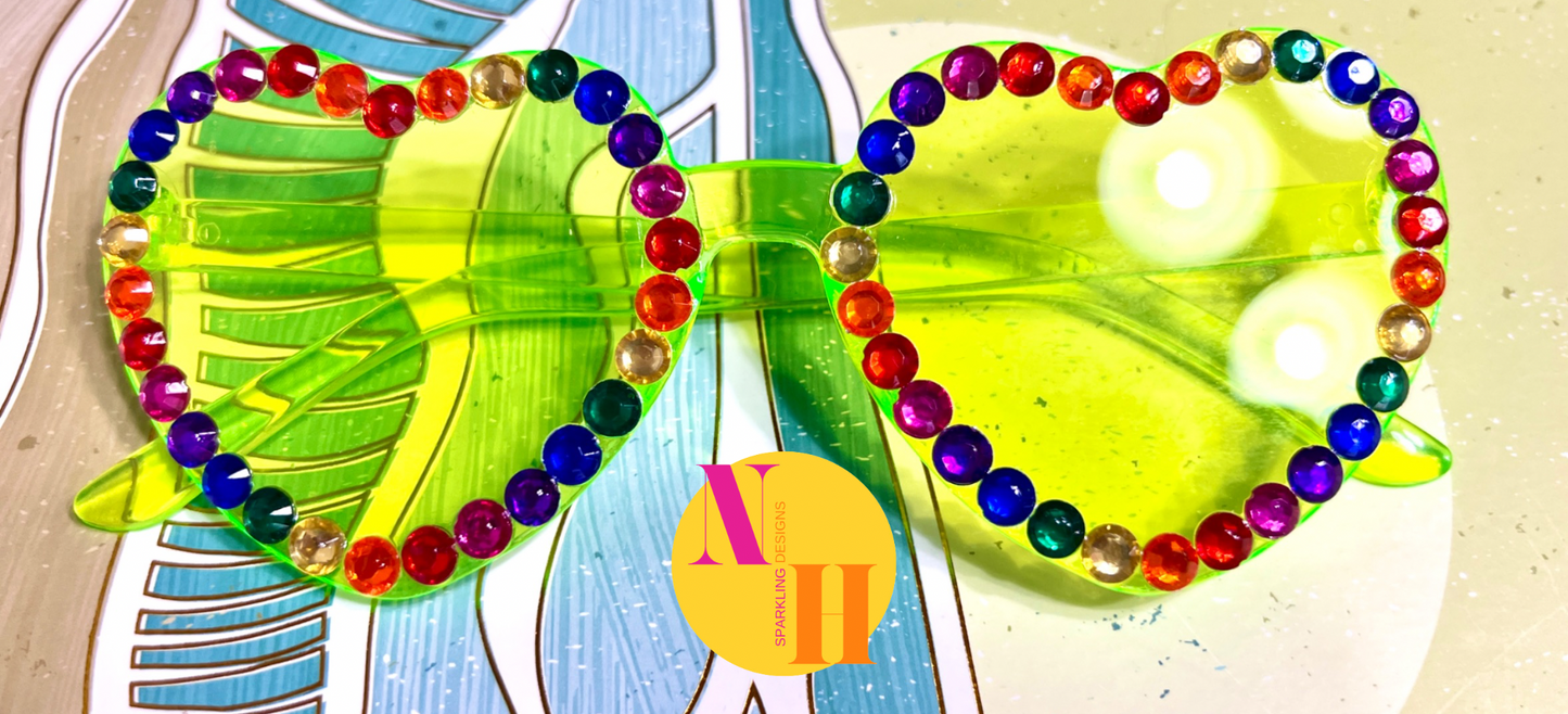 Rhinestone Pride Sunnies