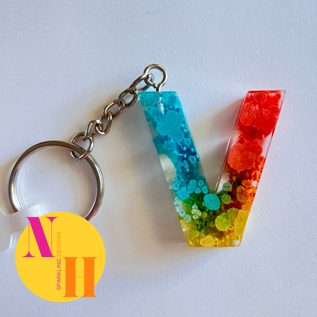 Letter Keychain