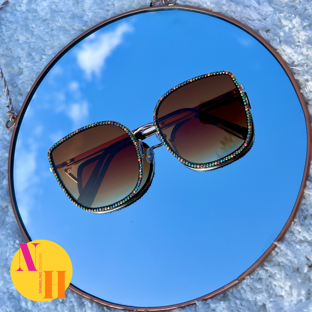 Rhinestone Pride Sunnies