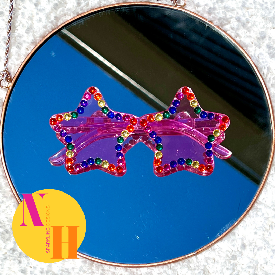 Rhinestone Pride Sunnies