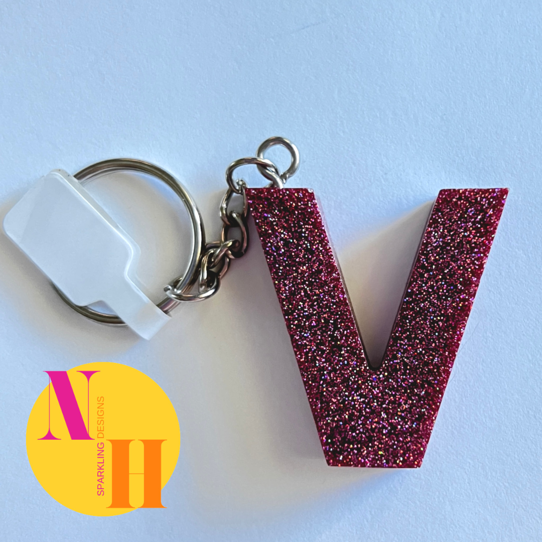Letter Keychain