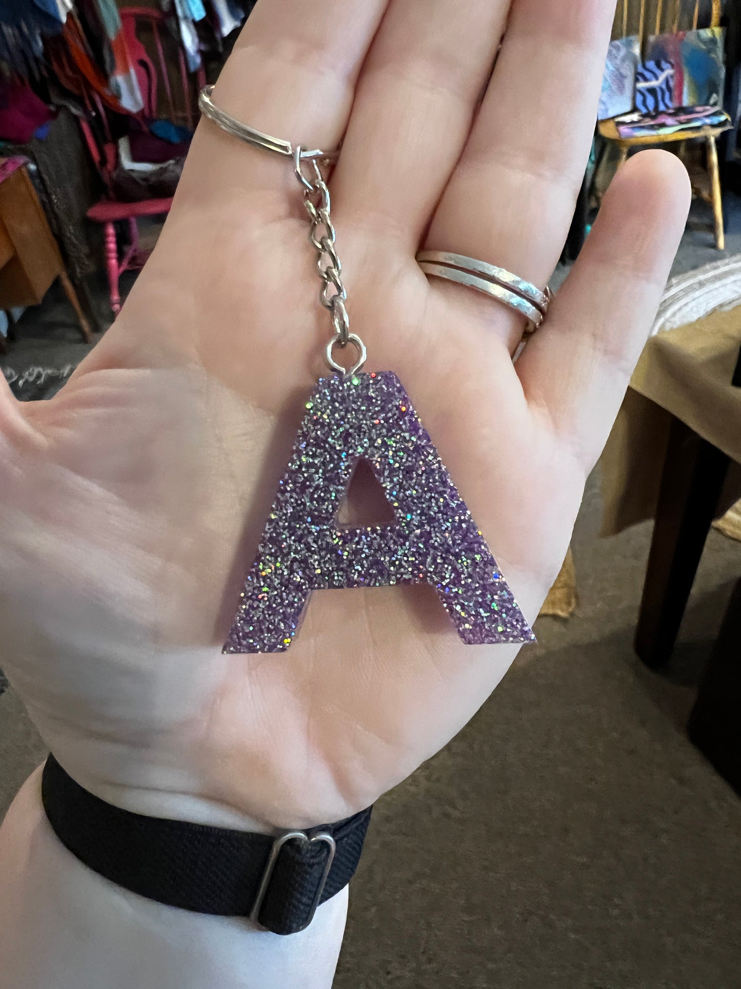 Letter Keychain