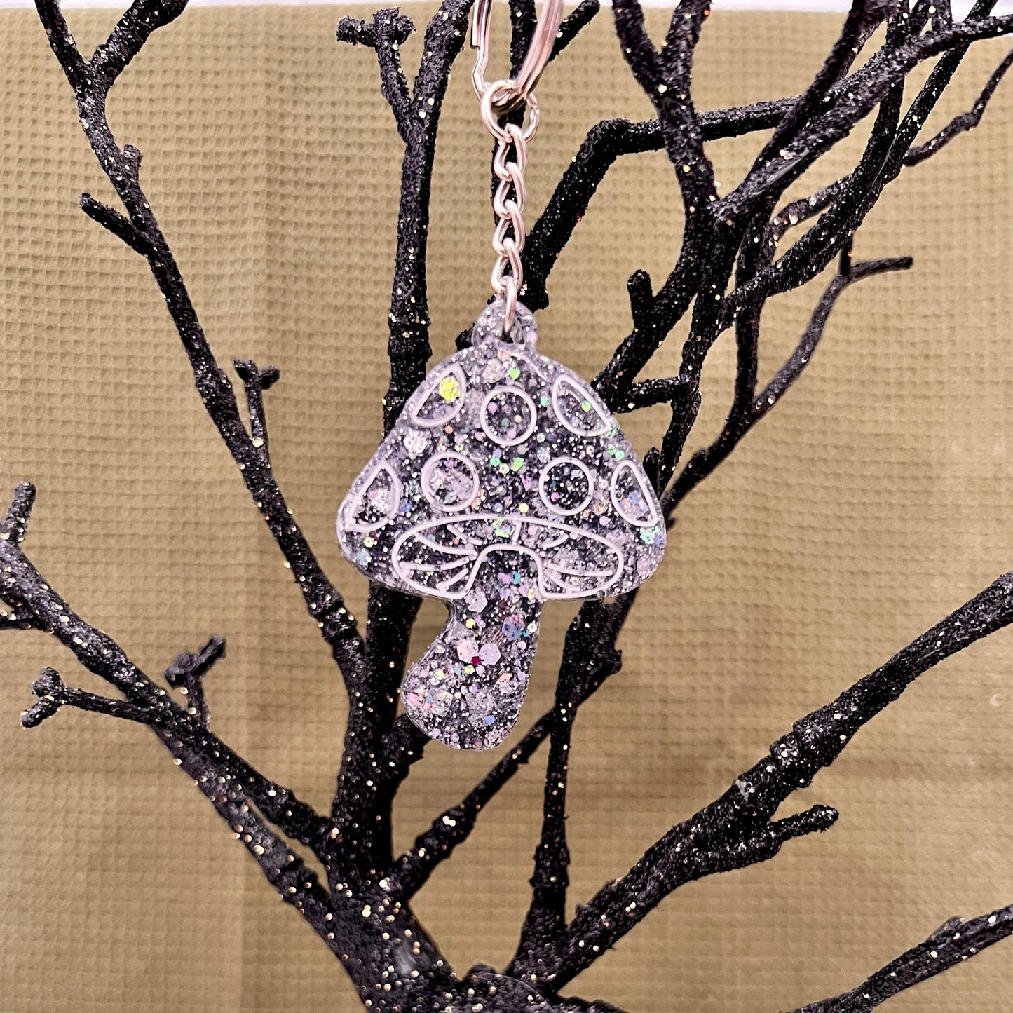 Mushroom Keychain