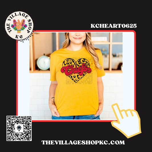KCHEART0625 KC Graphic Tees, Long Sleeve Tees, Sweatshirts & Hoodies