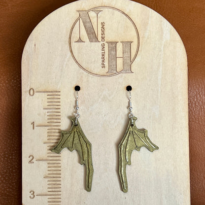 Dragon Wing Earrings