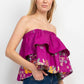 Aloha Bali Strapless Crop