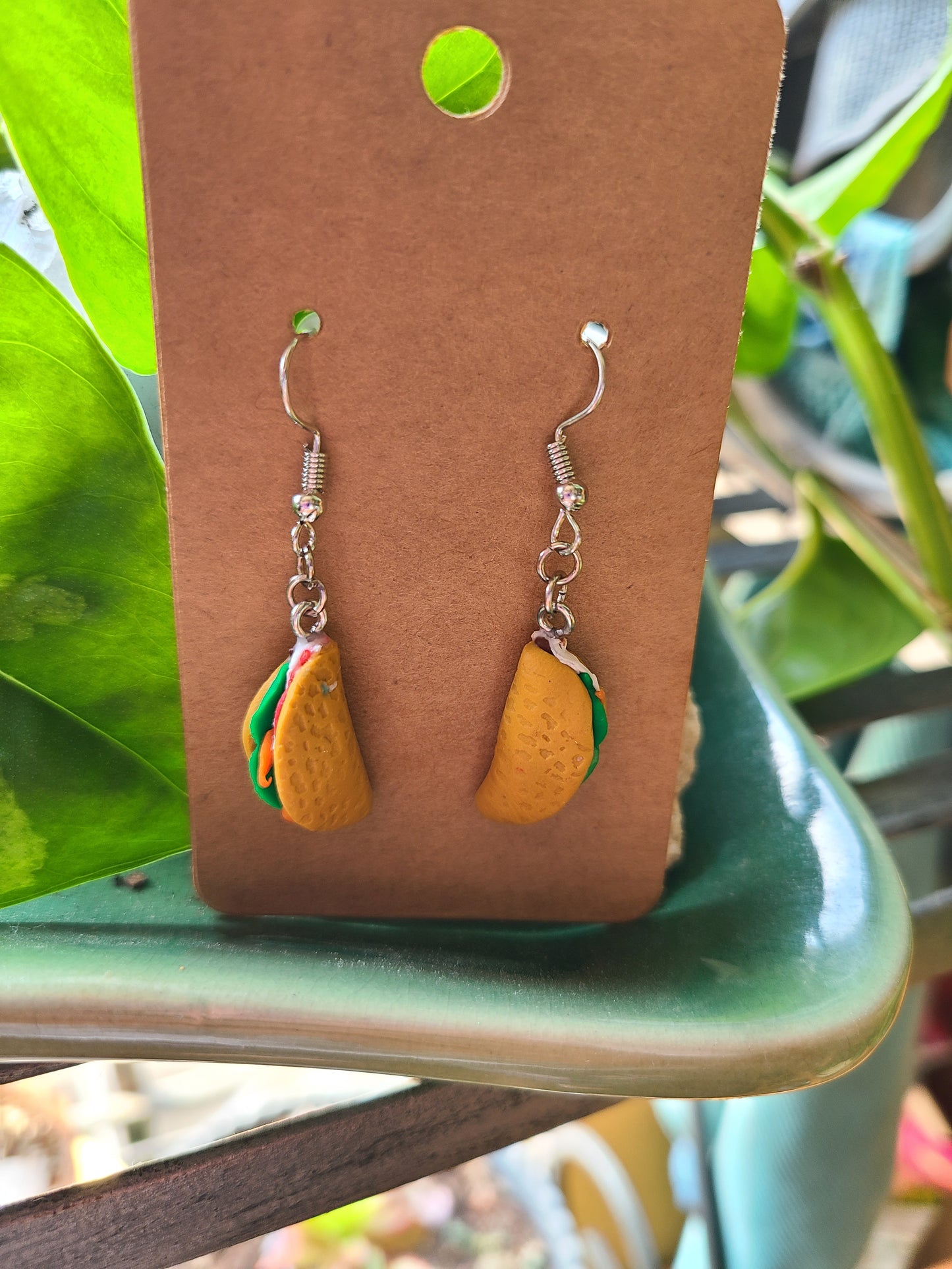 Taco Earrings & Pendants by Moon Dust Jewelry