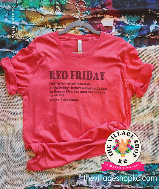 Red Friday Tee at The Village Shop KC