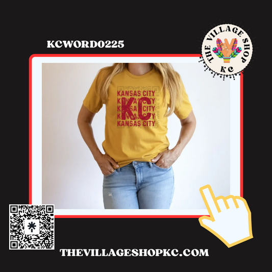 KCWORD0225 KC Graphic Tees, Long Sleeve Tees, Sweatshirts & Hoodies