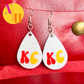 Kansas City Chiefs Inspired Earrings