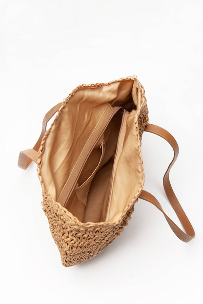 C'Est La Vie - Spring Boho Handcrafted Straw Woven Handbag