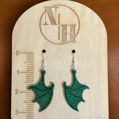 Dragon Wing Earrings