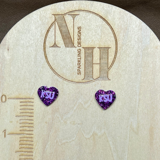 KSU Stud Earrings