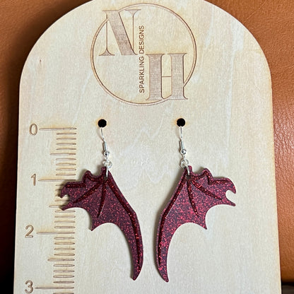 Dragon Wing Earrings