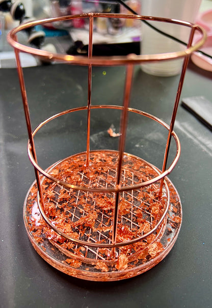 Epoxy resin base pen holder