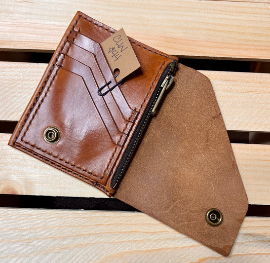 Front Snap Card Wallet